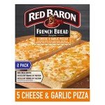 Red Baron, French Bread 5 Cheese and Garlic Pizza, 8.80 oz (Frozen)