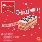 Vachon Mille Feuilles 1 Box Of 6 Flaky Pastries Snack Cakes 10 Ounces Made in Quebec