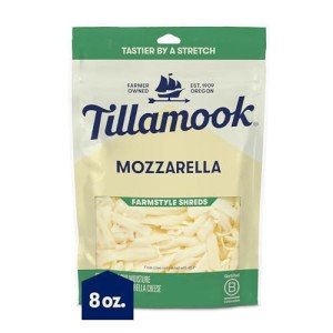 Tillamook Shredded Mozzarella Cheese, 8 oz
