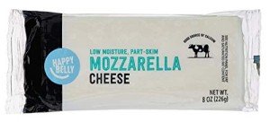 Happy Belly Mozzarella Cheese Block, 8 oz
