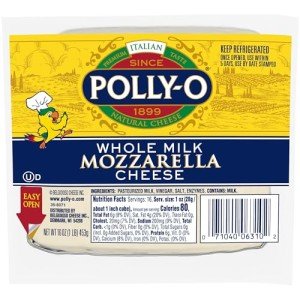 Polly-O Whole Milk Mozzarella Cheese, 16 oz
