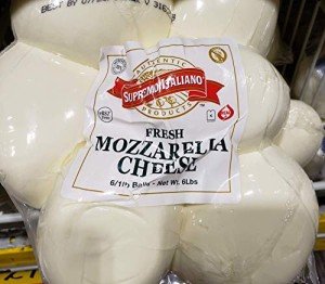 Supremo Italiano Fresh Mozzarella Cheese Balls, 6 lbs