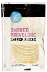 Happy Belly Smoked Provolone Cheese, 8 Oz Slices