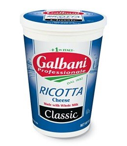 Galbani Whole Milk Ricotta Cheese 3 lb, 6 Pack