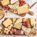 Gourmet Cheese Tasting Gift Box with Crackers
