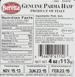 Sliced Prosciutto di Parma - 4 Pack