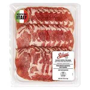 Italian Coppa Sliced Salumi, 4 Oz