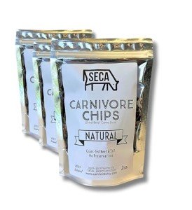 SECA Carnivore Chips - Grass-Fed Beef Snack