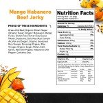 Country Archer Mango Habanero Beef Jerky 7 oz