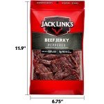 Peppered Beef Jerky – Protein-Packed Snack, 9 Oz