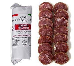 Giorgio’s Naturals Sangiovese Wine Dry-Aged Salami
