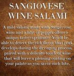 Giorgio’s Naturals Sangiovese Wine Dry-Aged Salami