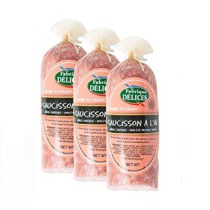 Garlic Sausage - Pack of Three 0.75Lb