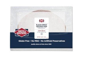 Dietz & Watson Deli Sliced Black Forest Ham 16 oz