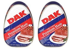 DAK Premium Fully Cooked Ham, 16 oz. (2 Pack)
