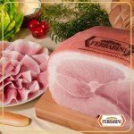 Ferrarini Premium Italian Cooked Ham, 8 lbs