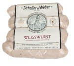 Schaller and Weber Weisswurst Bockwurst 24 oz Pack