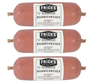 Frick's Gourmet Braunschweig Liver Sausage 3-Pack