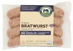 NIMAN RANCH Pork Bratwurst, 12 Ounce Pack