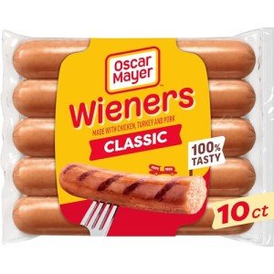 Oscar Mayer Classic Hot Dogs, 10 Count Pack