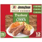 Jimmy Dean Fully Cooked Turkey Sausage Links 12-Pack