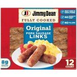 Jimmy Dean Original Fully Cooked Pork Sausage Links
