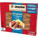 Jimmy Dean Original Fully Cooked Pork Sausage Links