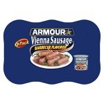 Barbecue Flavored Vienna Sausage, 4.6 oz (6 Pack)