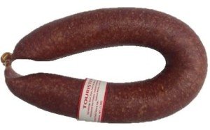 German Touristenwurst Salami Ring - 1.25 lbs