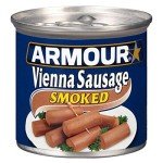 Armour Star Smoked Vienna Sausage, 4.6 oz (24 Pack)