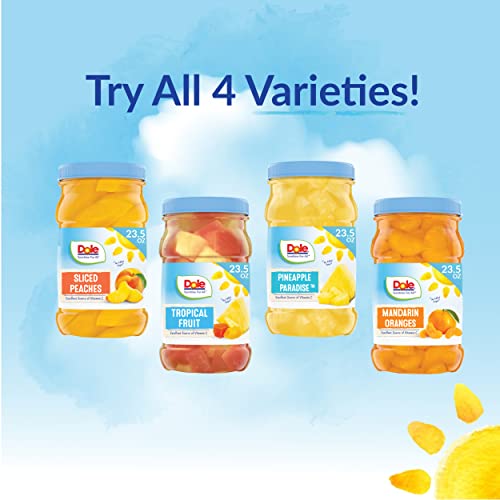 Tropical Fruit Jars in 100% Juice, 8 Count