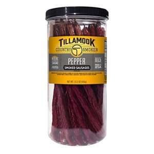 Tillamook Country Smoker Pepper Smoked Sausages 20 Count