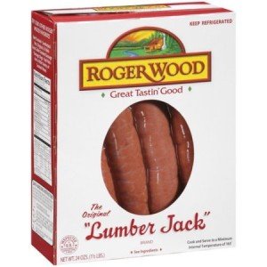 Roger Wood Lumber Jack Smoked Sausage 24 Oz Pack