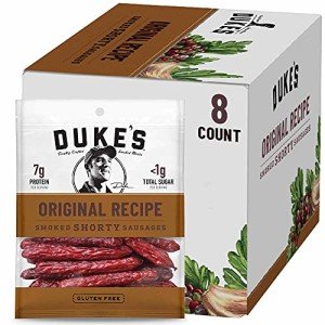 Duke's Original Smoked Beef Shorty Sausages, 4 oz