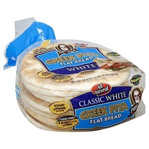 Greek Pita Bread, 12 Count - Vegan, Non-GMO