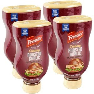French's Creamy Roasted Garlic Mustard Spread - 12 oz