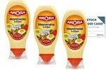 Amora Dijon Mayonnaise Squeeze Bottle - Pack of 3
