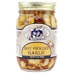 Amish Wedding All-Natural Hot Pickled Garlic Jars