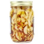 Amish Wedding All-Natural Hot Pickled Garlic Jars