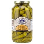 Amish Wedding Mild Pickled Okra - 32 oz (2 Pack)