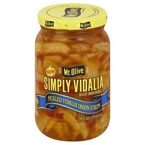 Mt. Olive Vidalia Pickled Onion Strips 16 oz