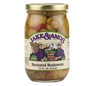 Jake & Amos Marinated Mushrooms - 16 Oz. (2-Pack)