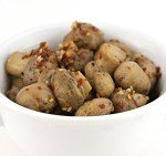 Jake & Amos Hot Garlic Pickled Mushrooms, 16 Oz