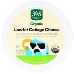 Whole Foods Organic Low-Fat Cottage Cheese, 16oz