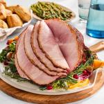 Savory Maple Bourbon Glazed Ham