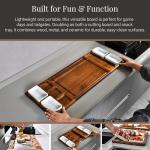 Shanik Premium Charcuterie Board - Magnetic Cheese and Meat Board, Double-Sided Serving Tray and Cutting Board- Gift for Any Occasion Quality Assured Without Engraving