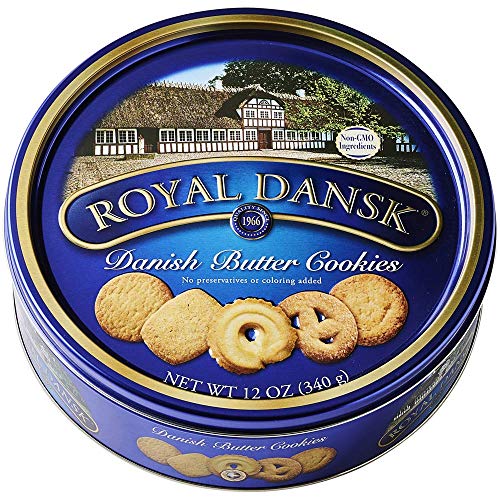 Royal Dansk Danish Cookie Variety, 12 Ounce