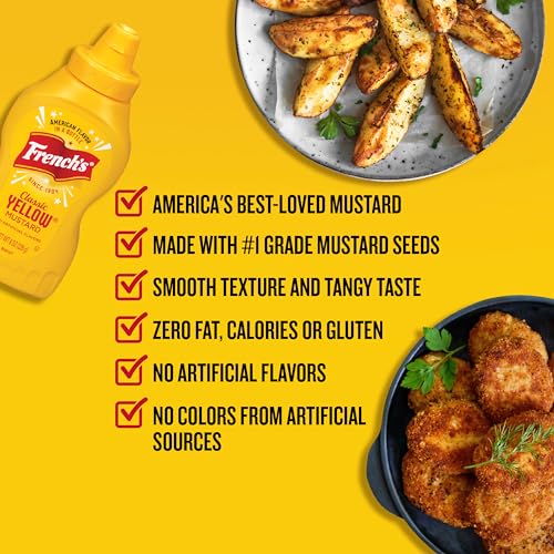 French's Classic Yellow Mustard, 8 oz