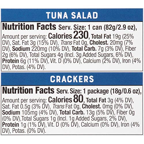 BUMBLE BEE Tuna Salad with Crackers 12-Pack