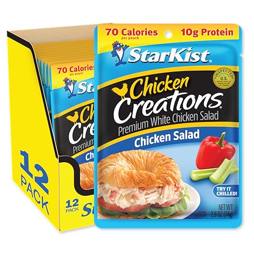 StarKist Chicken Salad Pouches, Pack of 12